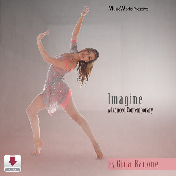 Imagine by Gina Badone – advanced contemporary dance cover featuring a dancer in a side-bending pose against a soft neutral background