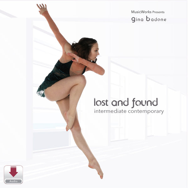 Lost and Found by Gina Badone – intermediate contemporary dance cover featuring a dancer in a dynamic extended pose