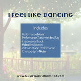 I Feel Like Dancing Grade 3 tap choreography single by Darryl Retter with video music and notes