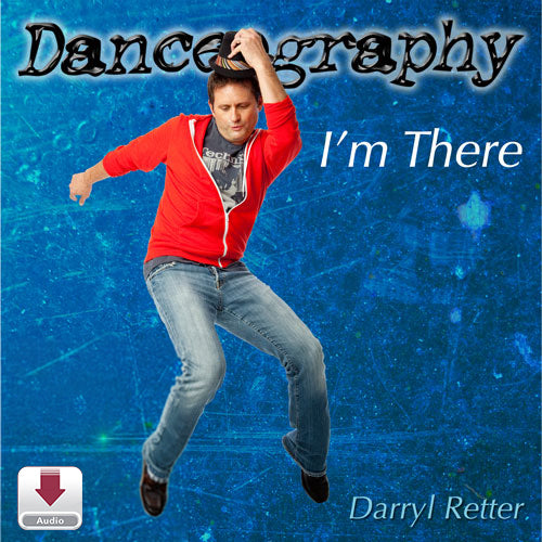 Danceography I’m There dance choreography single cover by Darryl Retter featuring male dancer jumping in red hoodie