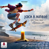Jack B. Nimble High Beginner Jazz Funk choreography single cover by Tia Jarrett with download icon – MusicWorks