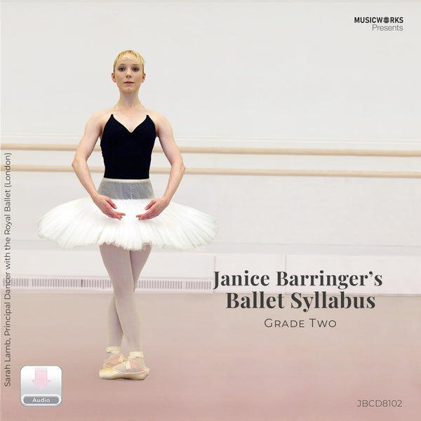 Front cover of Janice Barringer’s Grade Two Ballet digital audio download