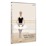 3D mockup of Janice Barringer’s Grade Four Ballet DVD with front cover and spine