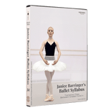 3D mockup of Janice Barringer’s Transition Class Between Grades 3 and 4 Ballet DVD with front cover and spine