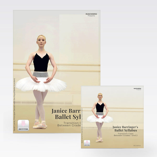 Janice Barringer Grade 1-2 Transition Class Ballet Technique digital bundle cover