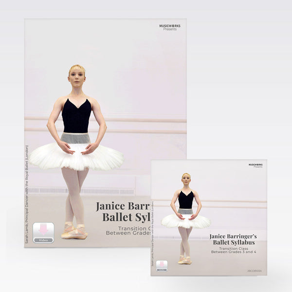 Janice Barringer Grade 3-4 Transition Class Ballet Technique digital bundle cover