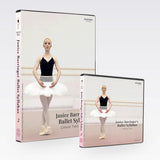 Janice Barringer Grade 2 Ballet Technique bundle showing DVD and CD cases