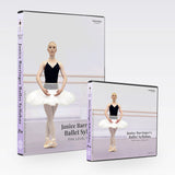 Janice Barringer Pre Ballet Technique bundle showing DVD and CD cases