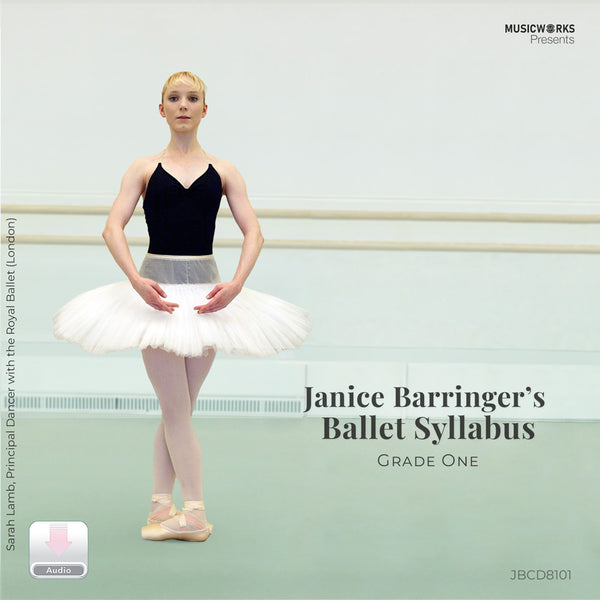 Front cover of Janice Barringer’s Grade One Ballet digital audio download