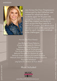 Jazz Across the Floor Progressions Advanced Level by April Atherton – back cover with progression list and product details