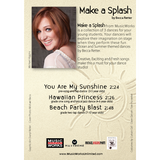 Make a Splash by Becca Retter – back cover with details for three summer and ocean-themed recital dances