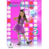 Mini Motown by Becca Retter – recital dance collection cover featuring a young dancer in a purple costume with a disco ball