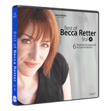MusicWorks Best of Becca Retter Vol 4 cover featuring Becca Retter and 6 routines for preschool to intermediate dancers.