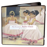 CD case of Pre Classical Ballet Class by Al Gilbert, MusicWorks ballet training program for young dancers