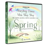 Spring Storytime Dance with Miss Shay Shay – Preschool Creative Movement (CD)