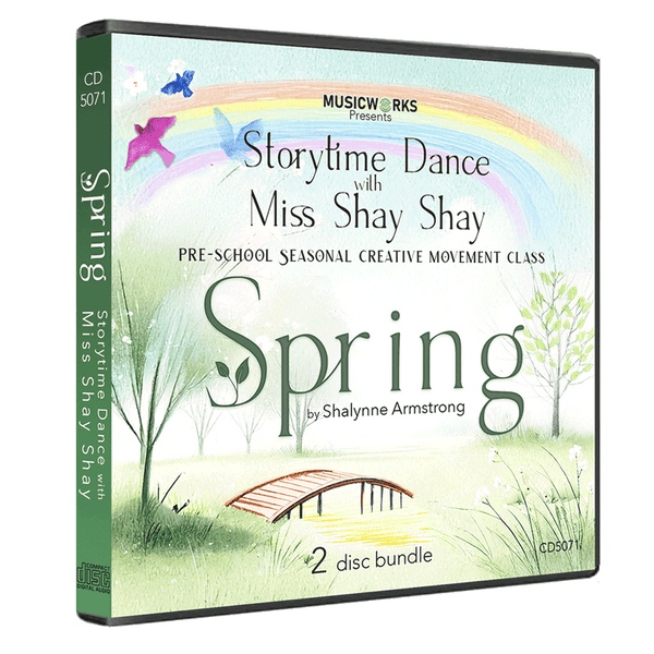 Spring Storytime Dance with Miss Shay Shay – Preschool Creative Movement (CD)