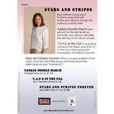 Stars and Stripes by Becca Retter – back cover with details for three patriotic recital dances