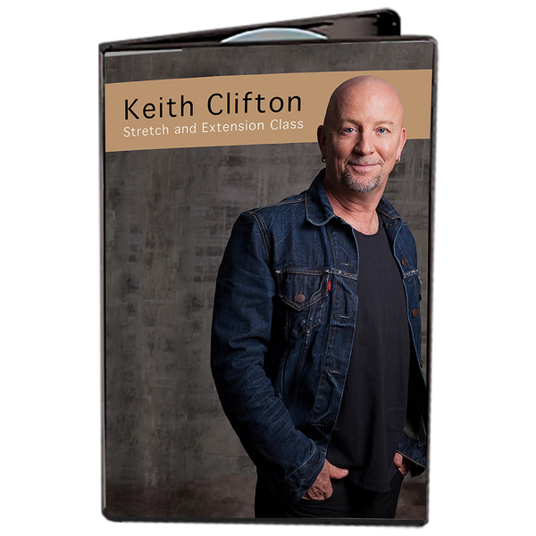 DVD Cover of Keith Clifton's Stretch and Extension Dance Class