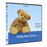 Teddy Bear Series Vol. 1 preschool dance CD and DVD case with teddy bear cover art