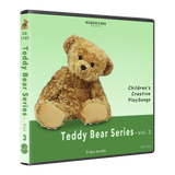 Teddy Bear Series Vol. 3 preschool dance CD case with teddy bear cover art.