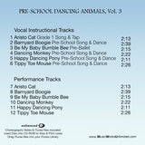 Pre-School Dancing Animals, Vol. 3