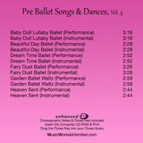Pre-Ballet Songs & Dances, Vol. 5