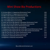 Mini Show Biz Production In Tap, Jazz & Ballet