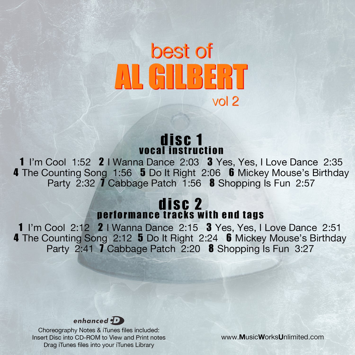 Best of Al Gilbert, Vol. 2 – Audio CD