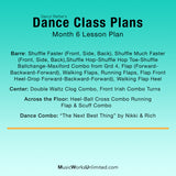 Dance Class Plans, Grd 3 Tap Month 6
