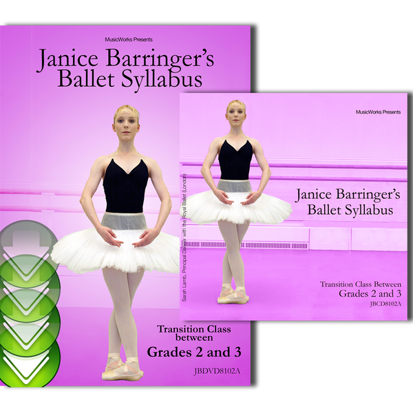 Janice Barringer Grade 2 to 3 Transition Class Ballet Technique Bundle Download