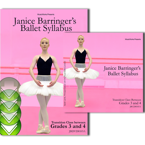 Janice Barringer Grade 3 to 4 Transition Class Ballet Technique Bundle Download