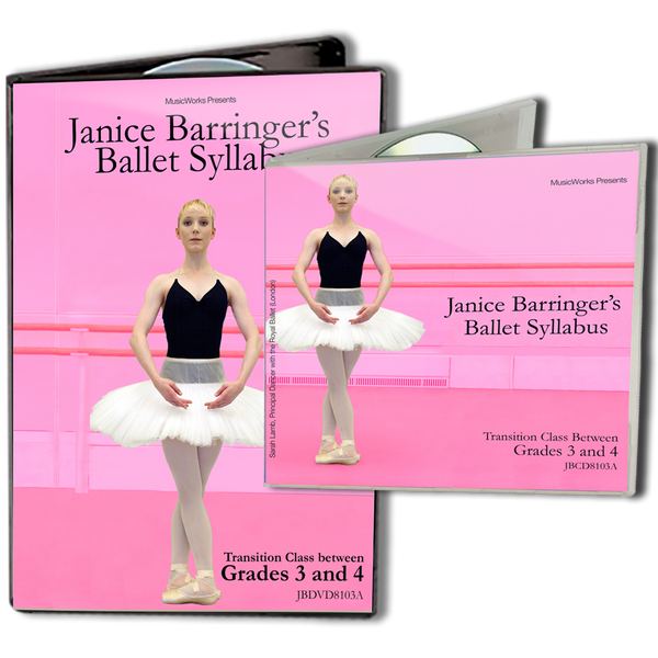 Janice Barringer Grade 3 to 4 Transition Class Ballet Technique Bundle