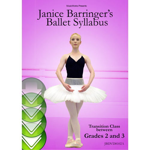 Janice Barringer Grade 2 to 3 Transition Ballet Technique Video Download