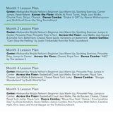 Aleksandra Wojda Dance Class Plans Beg Jazz Months 1-5 digital download video cover by MusicWorks