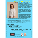 Girl Power Dance Advantage by Becca Retter cover featuring a picture of Becca Retter and the playlist.