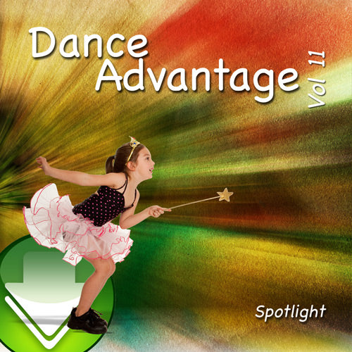 Spotlight by Becca Retter – Grade 1 tap dance cover featuring a young dancer in a recital costume holding a star wand