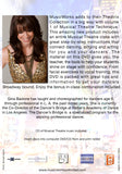 Theatrix Musical Theatre Technique Vol. 1 by Gina Badone – back cover with product description and instructor information